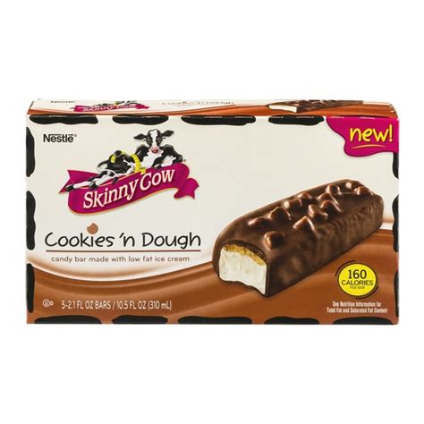 Skinny Cow Nestle Skinny Cow Ice Cream Bars Cookies 'n Dough - 5 CT (2. ...