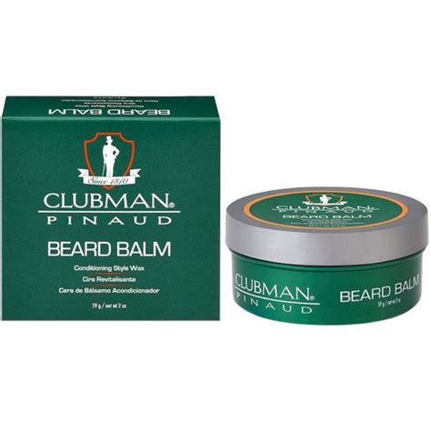 Clubman Pinaud Beard Balm Conditioning Style Wax 2 Oz