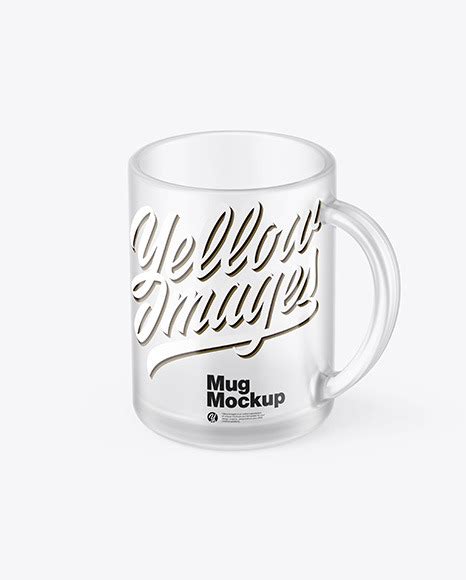 Frosted Glass Mug Mockup Free Download Images High Quality Png 