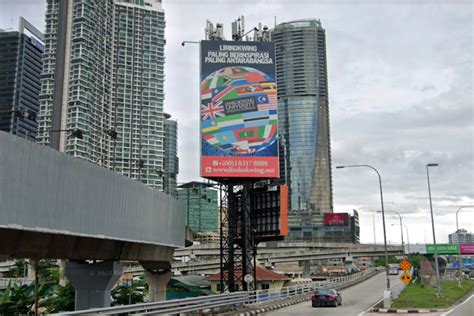 Firstboard 1 Sided Minipole Billboard At Jalan Pantai Baharu