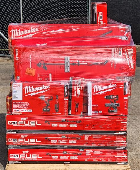 Milwaukee Tool Pallet Lot Id Untested Customer Returns