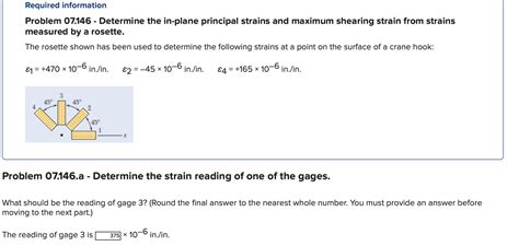 Solved Required Information Problem 07 146 Determine The Chegg