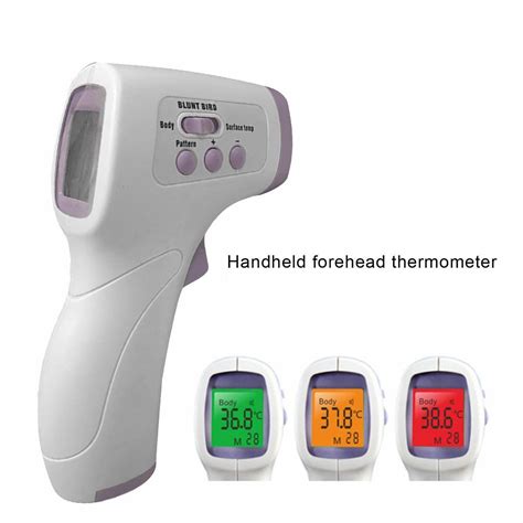 Draagbare Elektronische Thermometer Infrarood Non Grandado