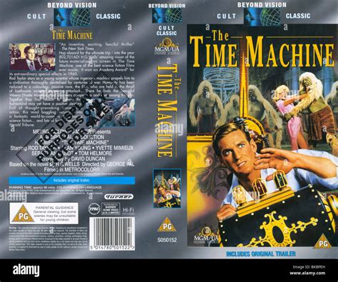 THE TIME MACHINE (1960) TIME 001 VS THE TIME MACHINE (1960 Stock Photo ...