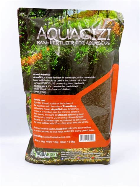 Pupuk Dasar Aquascape Aquagizi Kg Lazada Indonesia