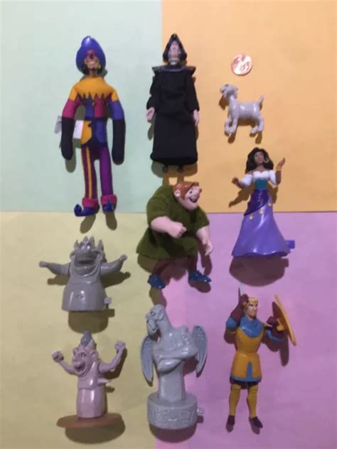 DISNEY HUNCHBACK OF Notre Dame Character Figures Burger King Fast Food