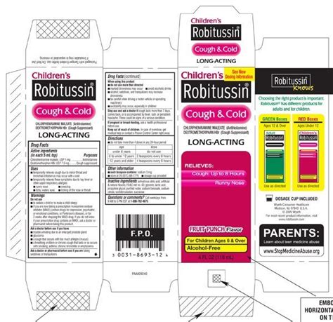 Robitussin Dosage By Weight | Blog Dandk