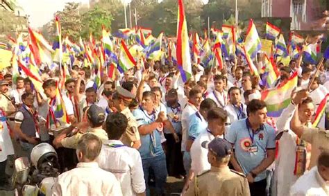 Mumbai Jain Community Continues Protest Against Turning Shri Sammed