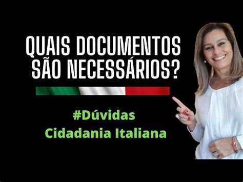 Documentos Para Cidadania Italiana