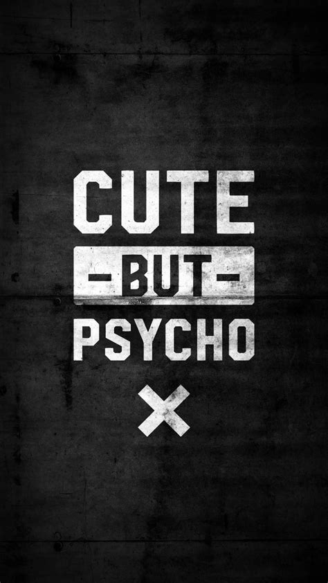 Cute but Psycho - iPhone Wallpapers