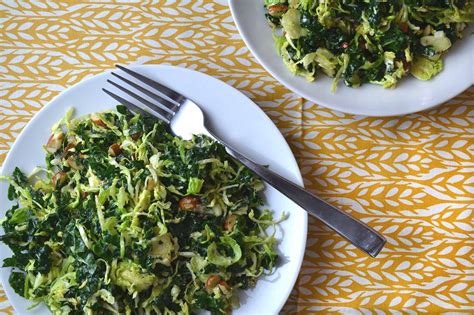 Farm Fresh To You Recipe Shredded Kale And Brussels Sprout Salad