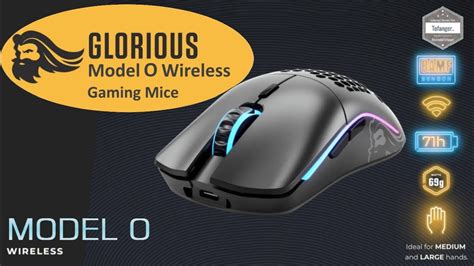 Glorious MODEL O Wireless Gaming Mice Souris Gamer Sans Fil Glorious