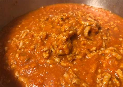 Salsa De Tomate Con Carne Picada En Thermomix Receta De Alba Cookpad