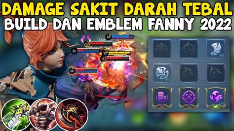 Emblem Dan Build Fanny Tersakit Dan Hemat Energy Mobile Legends