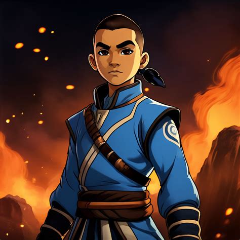 Sokka from the cartoon series "Avatar by Tomasz I. Radoszewski - Playground