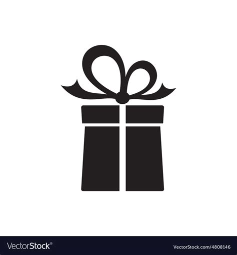 Christmas gift box Royalty Free Vector Image - VectorStock