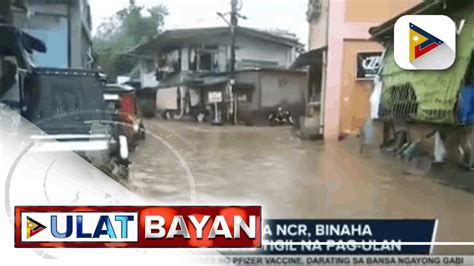 Ilang Lugar Sa Ncr Binaha Dahil Sa Walang Tigil Na Pag Ulan Baha Sa Maynila Abot Hanggang