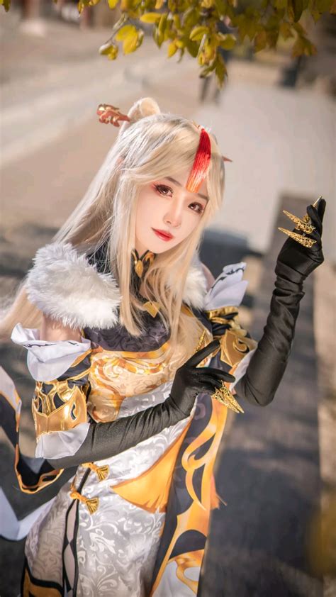 《原神》凝光cosplay 哔哩哔哩