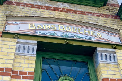 Former Bains Douches De Mons Admirable Art Nouveau