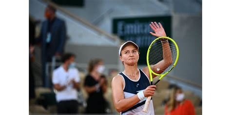 Tennis Roland Garros Krejcikova vient à bout de Sakkari et rejoint