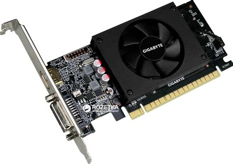 Видеокарта Gigabyte PCI-Ex GeForce GT 710 2048MB GDDR5 (64bit) (954/ ...