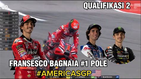 Fransesco Bagnaia Raih Pole Di Sesi Kualifikasi Rins Dan Marini Front