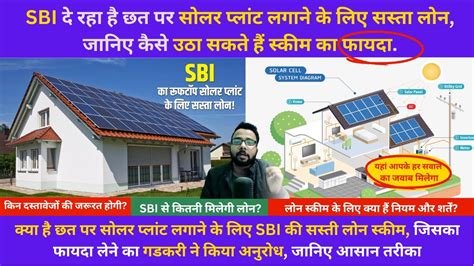 Rooftop Solar Panel Loan Scheme Sbi Loan For Solar Rooftop Pm