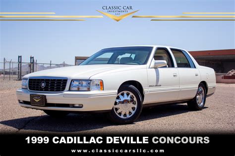 1999 Cadillac DeVille Concours for sale #124162 | MCG