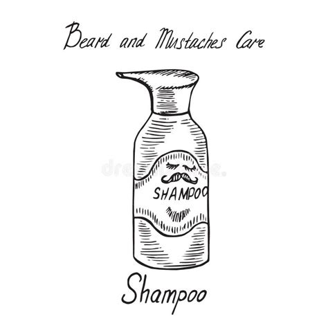 Shampoo Bottle Outline Drawing