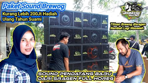 Paket Sound Kurang Lebih 200 Jt Dari Brewog Audio Full Box Dragon 21