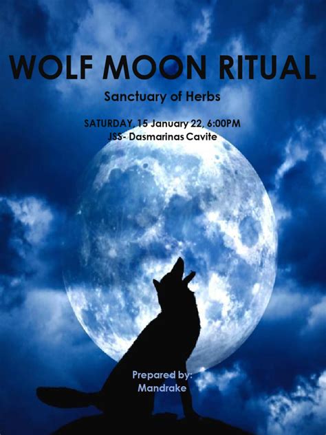 WOLF MOON RITUAL - January 2022 | PDF | Ceremonial Magic | Religious ...