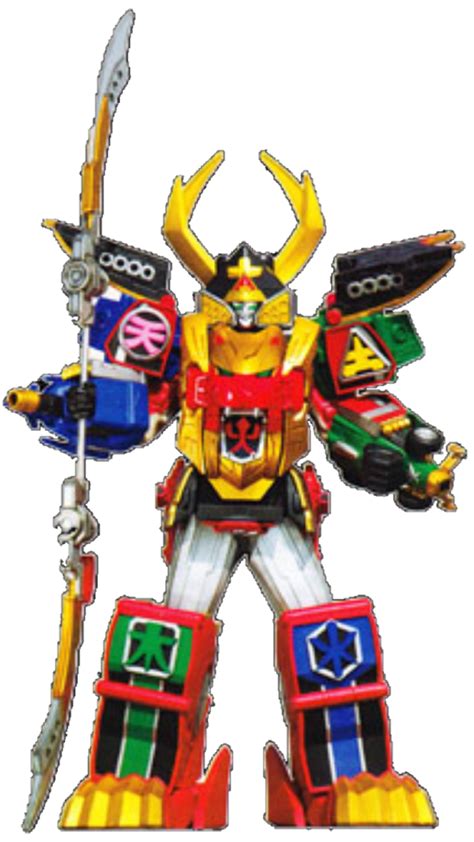 The Legendary Samurai Megazord Aka Shinken Gokaioh By