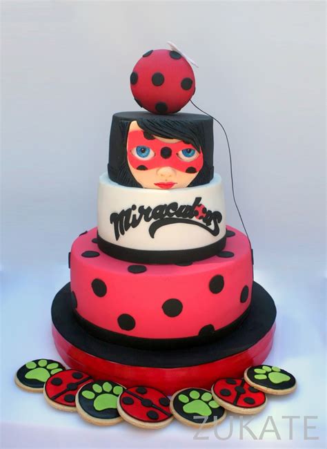 Torta Ladybug Miraculous Para Francesca Zukate