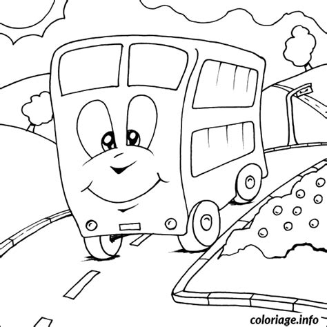 Coloriage Dessin Bus Enfant 27 Dessin