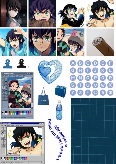 Inosuke Hashibira Stickers For Your Anime Journal Pegatinas Bonitas