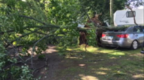 Storm Damage At Big Lake Campground Cloquet Mn Duluth News Tribune