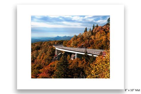 Linn Cove Viaduct, Fall, Autumn Colors, Grandfather Mountain, Blue ...