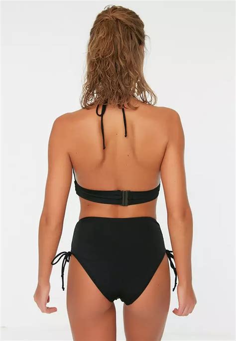 Buy Trendyol Tie Detail Bikini Bottom 2024 Online ZALORA Singapore