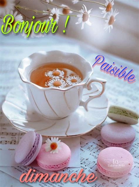 Bonjour En Bonjour Et Bon Dimanche Bonne Journ E Bisous Bon