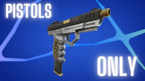 Pistols Only Challenge Fortnite YouTube