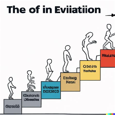 Evolution of humans chart : r/dalle2