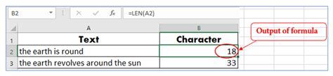 How To Count Characters In Excel Cell And Range