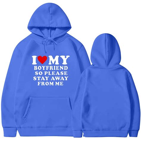 Ichuanyi Valentines Day Couples Hoodies Fashion Unisex Sweatshirt