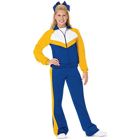 Wholesale Custom Logo Womens Cheer Track Suit Uniform Sweatsuit Sets