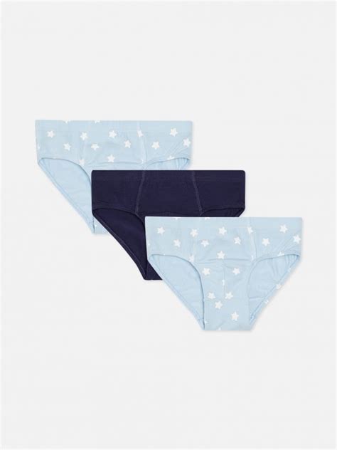 3 Pack Briefs Farbe Hellblau SINSAY XX120 50X