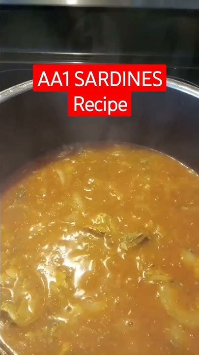 Aa1 Sardines For Instance And Emergency Food My Recipe Youtube