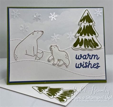 How To Spread Warm Wishes With The Beary Cute Stamp Set Stamp With