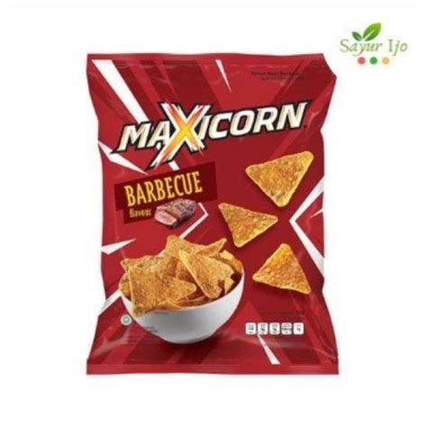 Jual Maxicorn Barbecue Flavour Gram Snack Instant Jagung Bakar Rasa