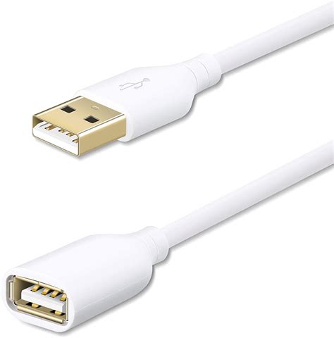 Fasgear Ft Usb Extension Cable White A Male To A Female