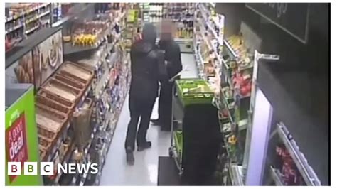 Supermarket Staff In Plymouth Fight Off Robber With Iron Bar Bbc News